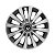 Jogo Calota Esportiva aro 13 Passat CC Sport Silver emblema Renault - Imagem 2
