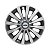 Calota Esportiva aro 13 Passat CC Sport Silver Emblema Ford Prata - Imagem 1