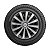 Calota Esportiva aro 13 Passat CC Sport Silver Emblema Ford Prata - Imagem 4