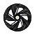 Calota Esportiva Aro 14 Nitro Preta Brilhante emblema GM Prata - Imagem 1