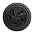 Jogo Calota Esportiva Aro 14 Nitro Preta Fosca emblema Ford Preto - Imagem 5