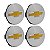 Jogo Calotinha 56mm Centro de Roda Scorro Emblema GM Escovad - Imagem 1