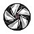 Jogo Calota Esportiva Aro 14 Nitro Black Silver emblema Fiat Vermelho - Imagem 2