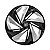 Calota Esportiva Aro 14 Nitro Black Silver Emblema Fiat Preto - Imagem 1