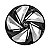 Jogo Calota Esportiva Aro 14 Nitro Black Silver emblema Nissan - Imagem 1