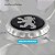 Jogo Calota Esportiva Aro 14 Nitro Black Silver emblema Peugeot - Imagem 7