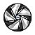 Calota Esportiva Aro 13 Nitro Black Silver emblema Ford Prata - Imagem 1