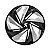 Calota Esportiva Aro 13 Nitro Black Silver emblema Peugeot - Imagem 1
