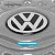 Jogo Calota Esportiva Aro 13 Nitro Black Silver emblema Volkswagen - Imagem 7