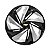 Calota Esportiva Aro 13 Nitro Black Silver emblema GM Preto - Imagem 1