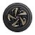 Calota Esportiva Aro 14 Nitro Black Gold emblema Fiat Vermelho - Imagem 4