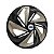 Jogo Calota Esportiva Aro 14 Nitro Black Gold emblema Ford Prata - Imagem 3