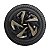 Calota Esportiva Aro 14 Nitro Black Gold emblema GM Preto - Imagem 4