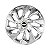 Calota Esportiva Aro 14 DS4 Cromada emblema GM Preto - Imagem 1