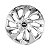 Jogo Calota Esportiva Aro 14 DS4 Cromado emblema Nissan - Imagem 2