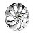 Jogo Calota Esportiva Aro 13 DS4 Cromado emblema GM Preto - Imagem 3