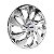 Jogo Calota Esportiva Aro 13 DS4 Cromado emblema Ford Prata - Imagem 3