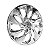 Jogo Calota Esportiva Aro 15 DS4 Cromado emblema Volkswagen - Imagem 3