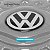 Calota Esportiva Aro 15 DS4 Cromada emblema Volkswagen - Imagem 6