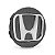 Jogo Calotinha 56mm Centro de Roda Esportiva KRMAI Honda Civic SI Grafite com Cromado - Imagem 2