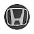 Jogo Calotinha 56mm Centro de Roda Esportiva KRMAI Honda Civic SI Grafite com Cromado - Imagem 3