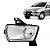 Farol Auxiliar milha farolete Fiat Palio Siena Weekend 1996/2000 Strada 1998/2001 - Imagem 4