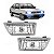 Par Farol Auxiliar milha VW Gol Parati Saveiro Voyage 87/94 - Imagem 1
