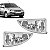 Par Farol Auxiliar milha Ford Fiesta Focus 1998 a 2003 - Imagem 1