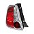 Lanterna Traseira Fiat 500 2008 a 2015 Rubi/Cristal modelo Sport - Imagem 2
