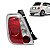 Lanterna Traseira Fiat 500 2008 a 2015 Rubi/Cristal modelo Sport - Imagem 6