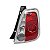 Par Lanterna Traseira Fiat 500 Polones 2008 2009 2010 Rubi/Cristal Ré Esquerda Vermelha 4 Lampadas - Imagem 3
