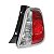 Par Lanterna Traseira Fiat 500 Polones 2008 2009 2010 Rubi/Cristal Ré Esquerda Vermelha 4 Lampadas - Imagem 4