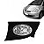 Farol Auxiliar milha Honda Fit 2007/2008 com grade - Imagem 2