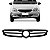 Grade Radiador Corsa Classic 2002/2008 Preta - Imagem 1