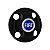 Jogo Calota Central New Cap emblema resinado Fiat Azul - Imagem 2