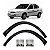 Par Moldura Vão de Roda GM Corsa Sedan Waggon Pick-up 1996/2010 Dianteiro - Imagem 1