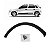Moldura Vão de Roda GM Corsa Hatch 2003/2012 Dianteira - Imagem 3