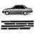 Kit Borrachão Friso Lateral GM Chevette SL 2 portas 1983/1986 - Imagem 1