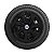 Jogo Calota Esportiva Aro 14 Spider Black emblema Ford Prata - Imagem 5