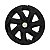 Calota Esportiva Aro 14 Spider Black emblema GM Prata - Imagem 1