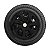 Calota Esportiva Aro 14 Spider Black emblema GM Prata - Imagem 3