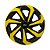 Jogo Calota Esportiva Aro 14 Spider Black/Yellow emblema Ford Preto - Imagem 2