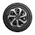 Jogo Calota Esportiva Aro 14 Spider Graphite/Silver emblema Fiat Vermelho - Imagem 5