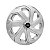 Calota Esportiva Aro 14 Spider Silver emblema Ford Preto - Imagem 2