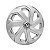 Calota Esportiva Aro 14 Spider Silver emblema Volkswagen - Imagem 2