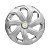 Jogo Calota Esportiva Aro 14 Spider Silver emblema GM Prata - Imagem 2