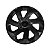 Calota Esportiva Aro 14 Spider Silver/Black emblema Citroen - Imagem 3