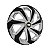 Calota Esportiva Aro 14 Spider Silver/Black emblema GM Preto - Imagem 2