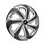 Jogo Calota Esportiva Aro 14 Spider Silver/Graphite emblema Citroen - Imagem 3