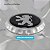 Calota Esportiva Aro 13 Spider Black/Silver emblema Peugeot - Imagem 8